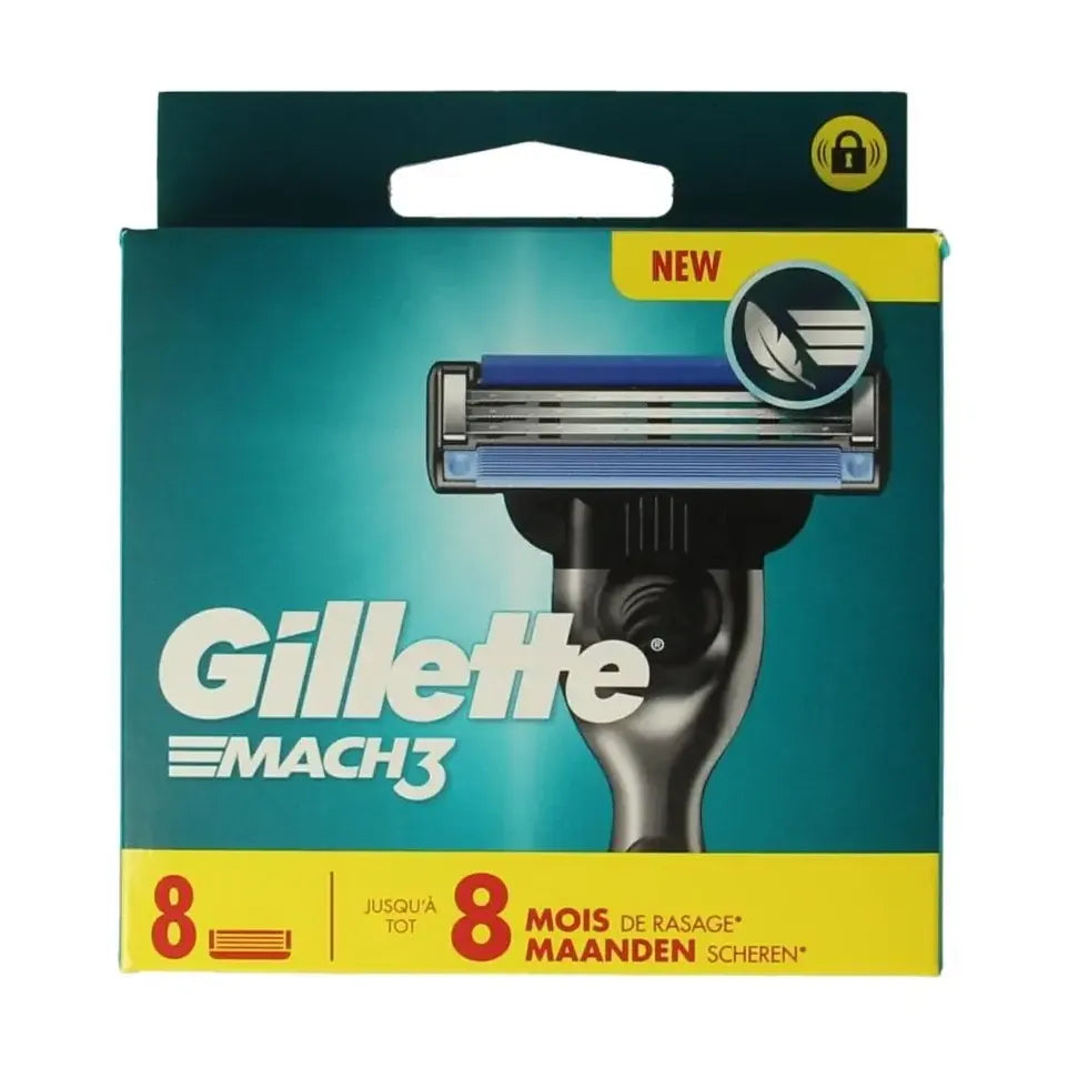Gillette Mach3 blades 8 stuks