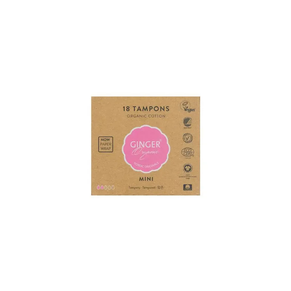 Ginger Organic Tampon mini 18 stuks