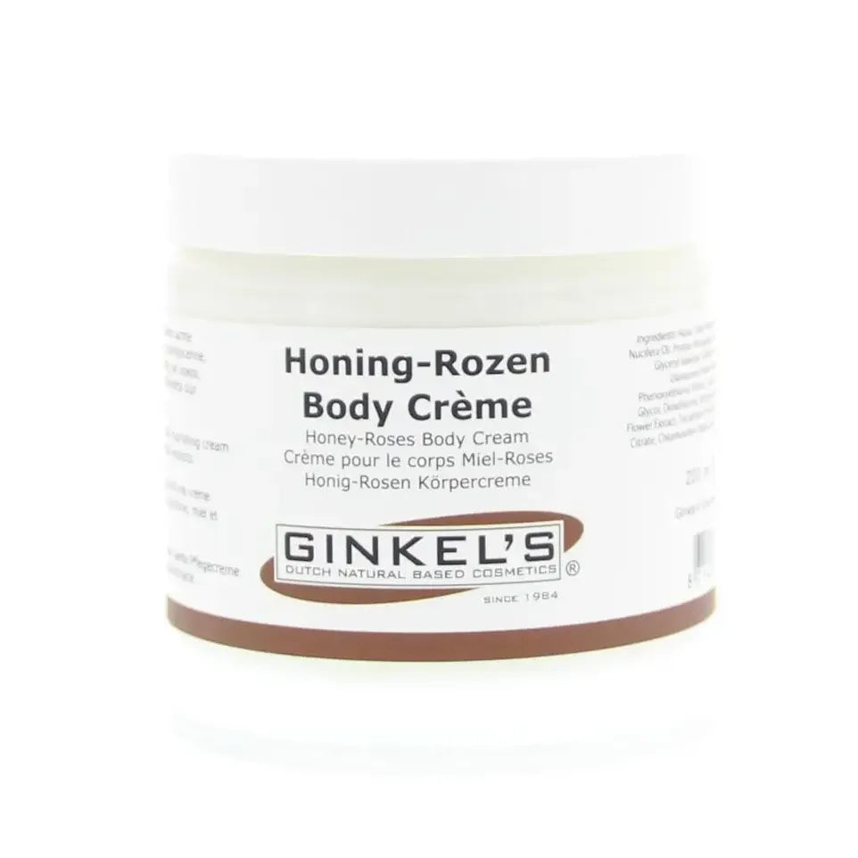 Ginkel's Bodycreme honing rozen 200 ml