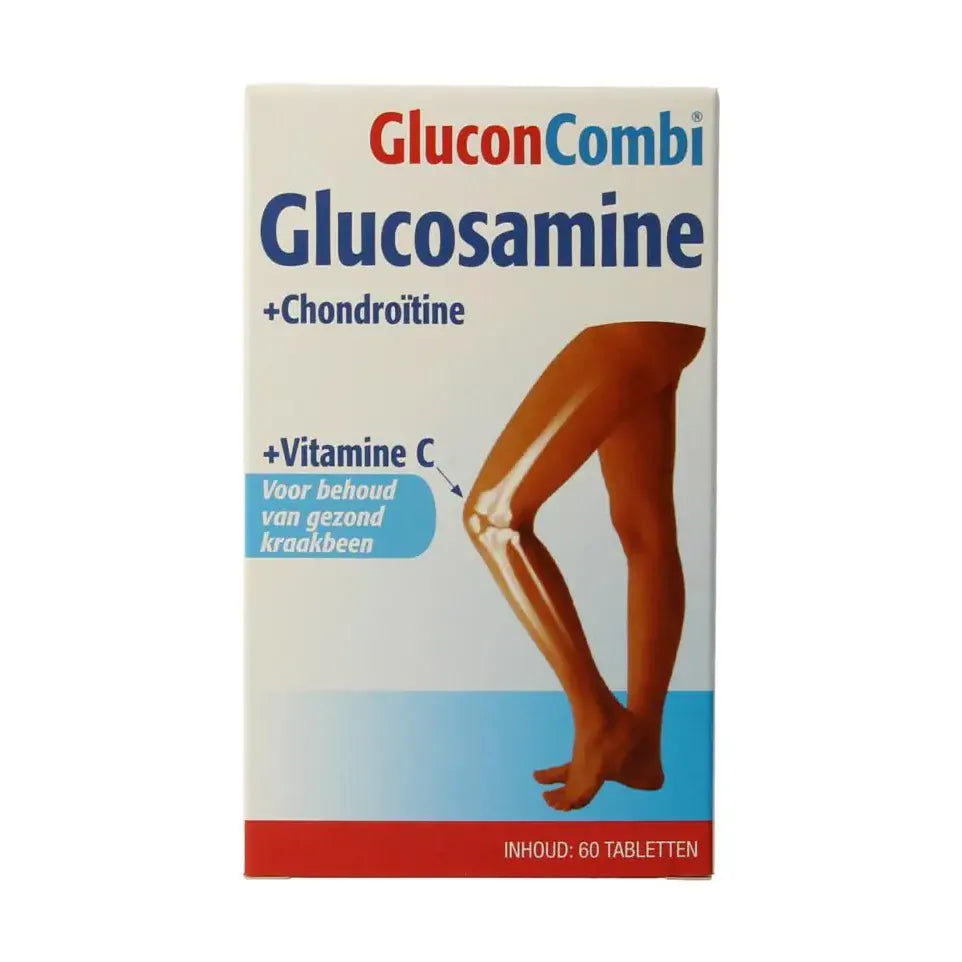 Glucon Combi Glucosamine & chondroitine vitamine C 60 tabletten