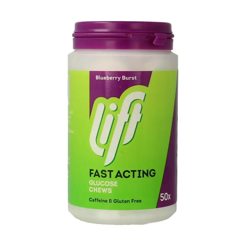 Lift Blueberry burst glucose 50 kauwtabletten
