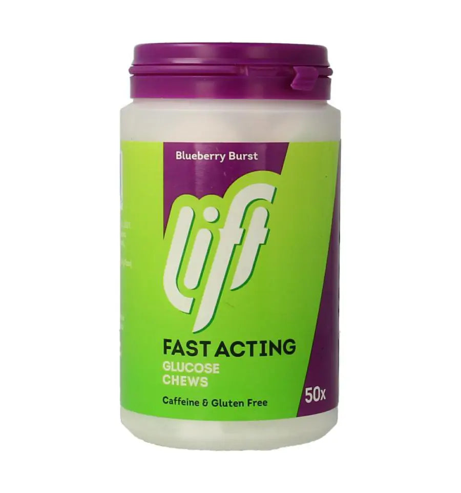 Lift Blueberry burst glucose 50 kauwtabletten
