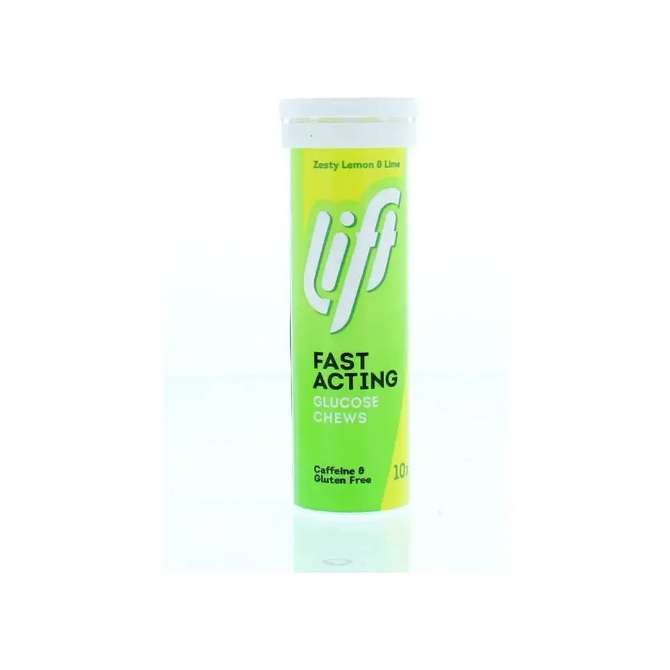 Lift Zesty lemon & lime glucose 10 kauwtabletten