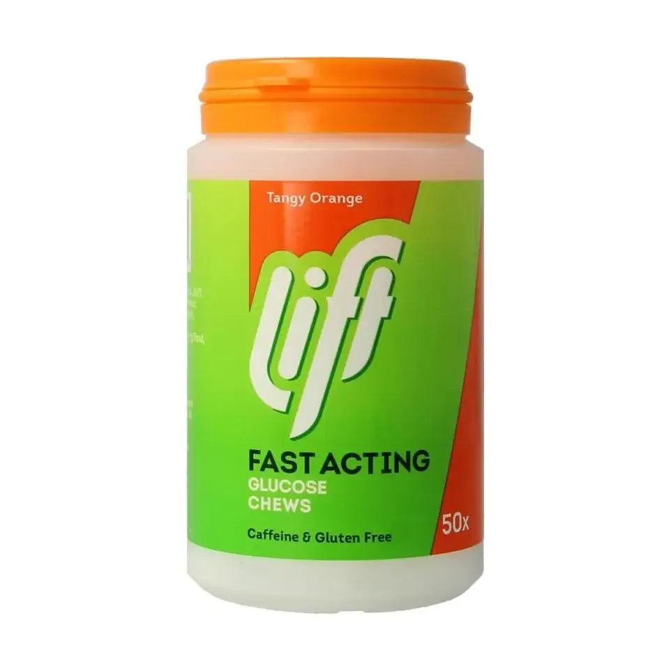 Lift Sinaasappel navulpot 50 kauwtabletten