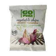 Go Pure Chips groente biologisch 40 gram