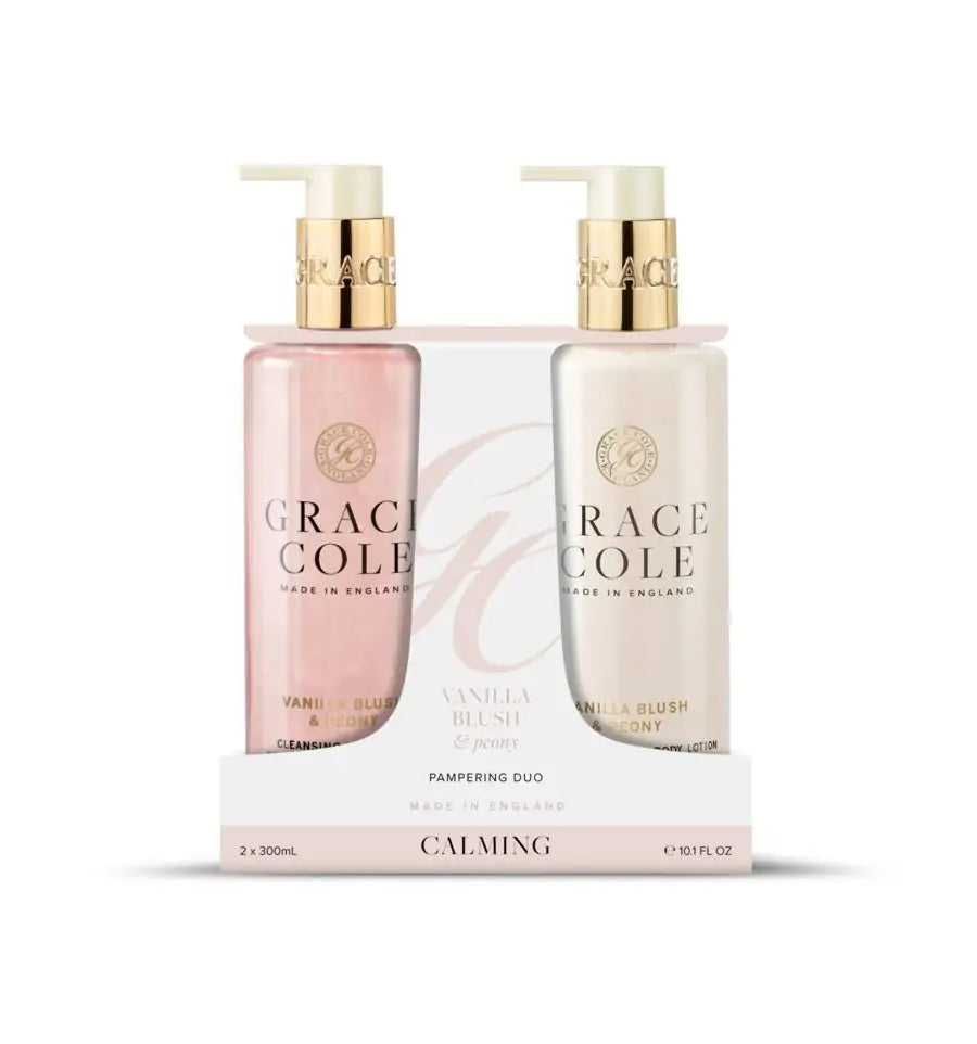 Grace Cole Vanilla blush & peony handcare duo 2 stuks (afbeelding 1)