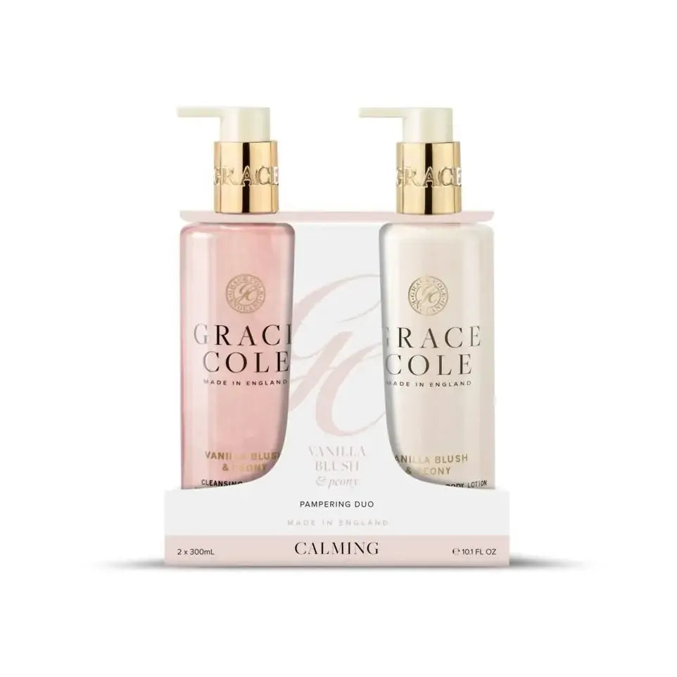 Grace Cole Vanilla blush & peony handcare duo 2 stuks (afbeelding 1)