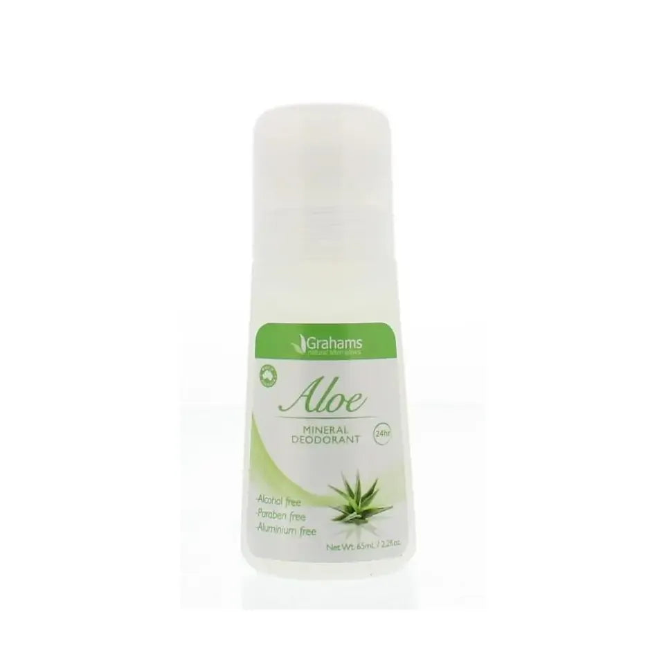 Grahams Deodorant mineral aloe 65 ml
