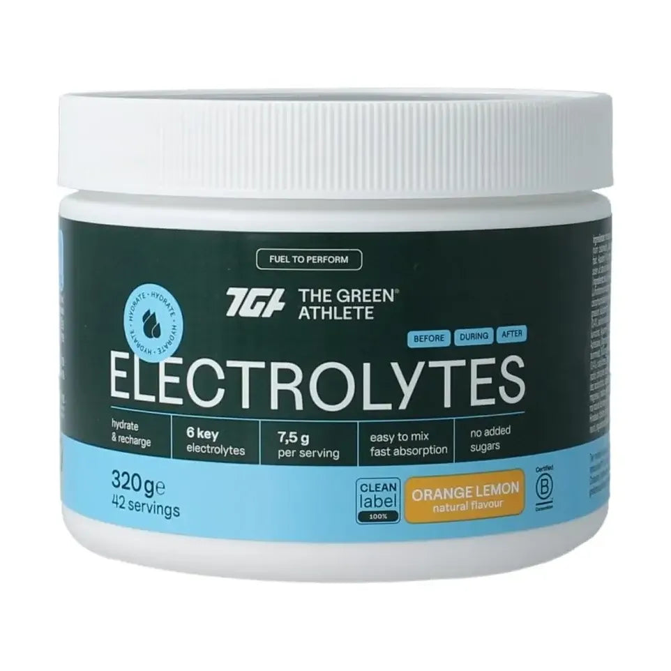 Green Athlete Electrolytes orange lemon 320 gram