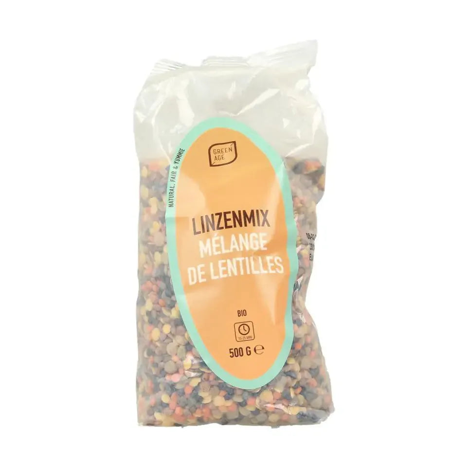 Greenage Linzenmix biologisch 500 gram