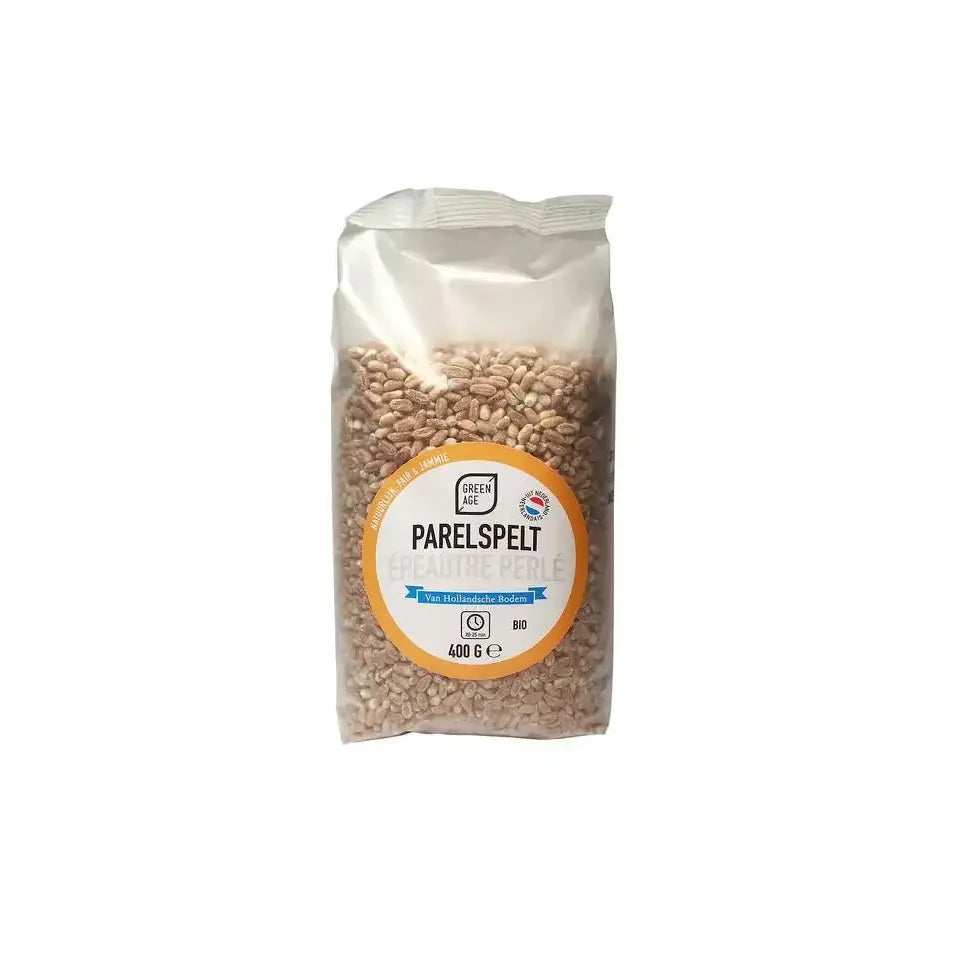 Greenage Parelspelt 400 gram