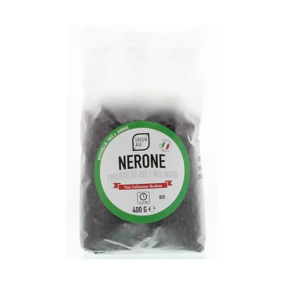 Greenage Zwarte rijst 400 gram