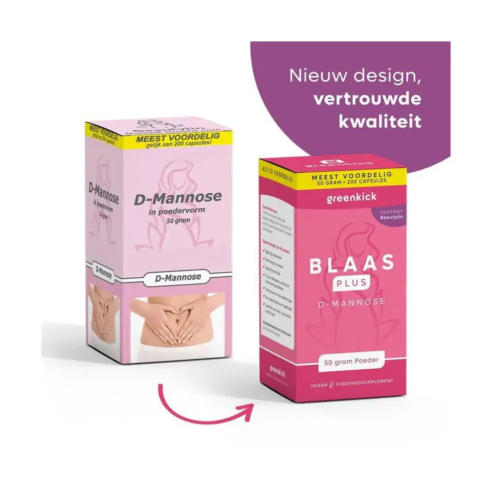 Greenkick D-mannose poeder 50 gram