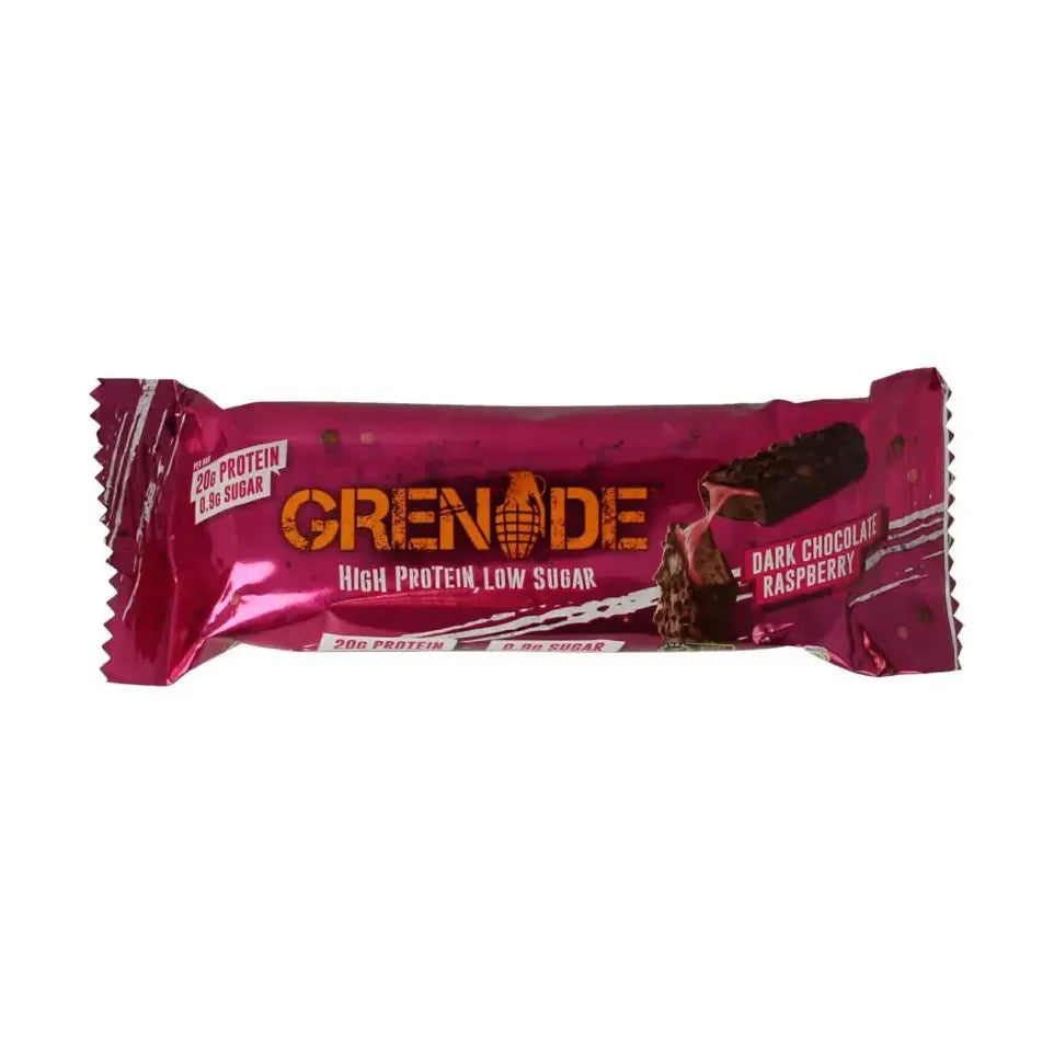 Grenade Dark chocolate raspberry 60 gram