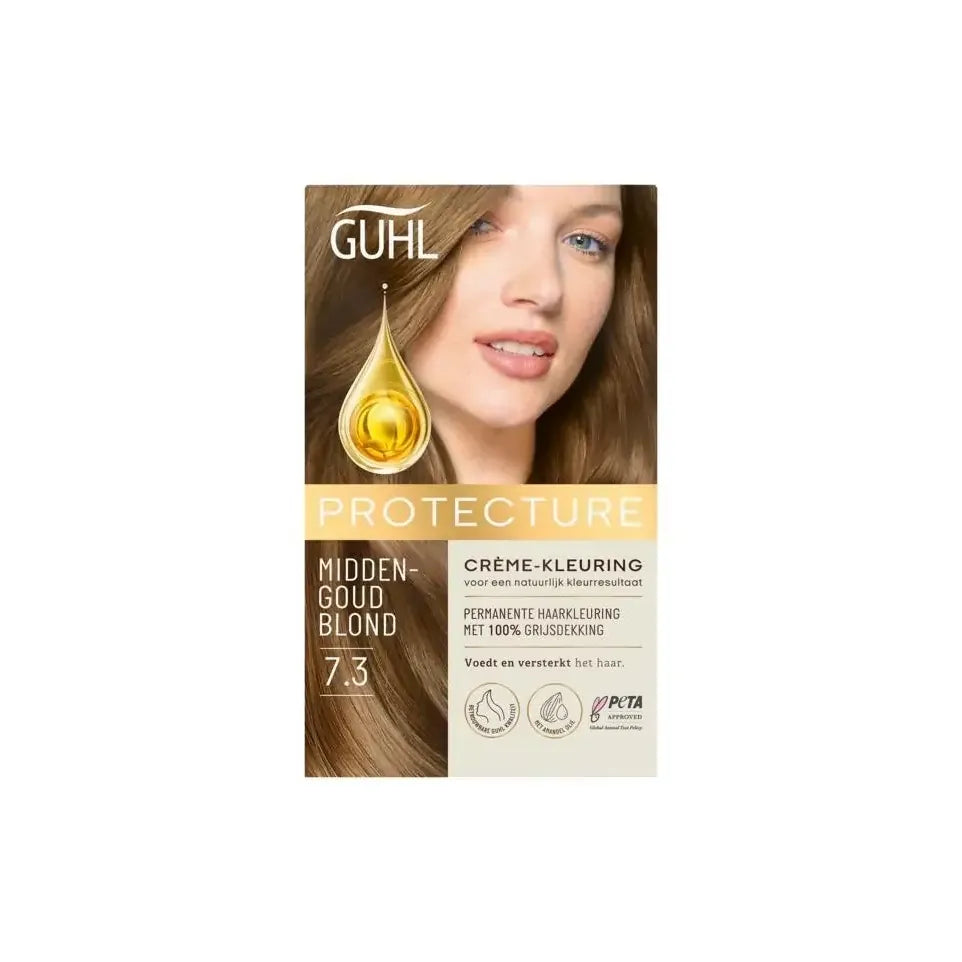 Guhl Beschermende cremekleur 7.3 mid goudblond