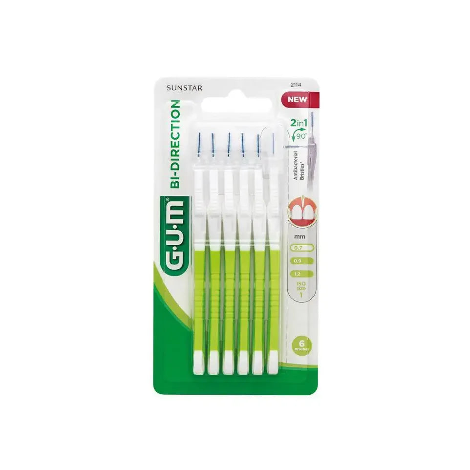 GUM Bi-direction 0.7mm 6 stuks