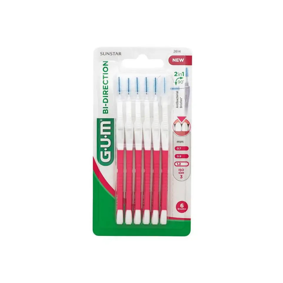 GUM Bi-direction 1.2mm 6 stuks