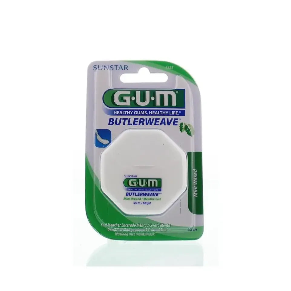 GUM Butlerweave waxed mint 55 meter
