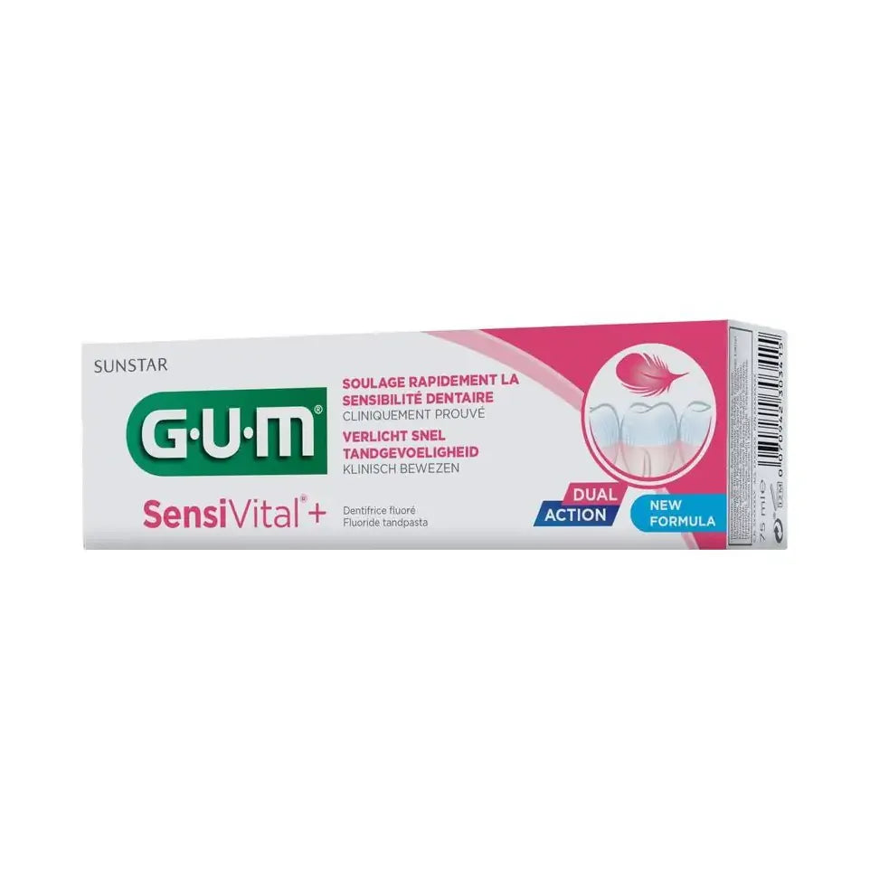 GUM Sensivital+ tandpasta 75 ml