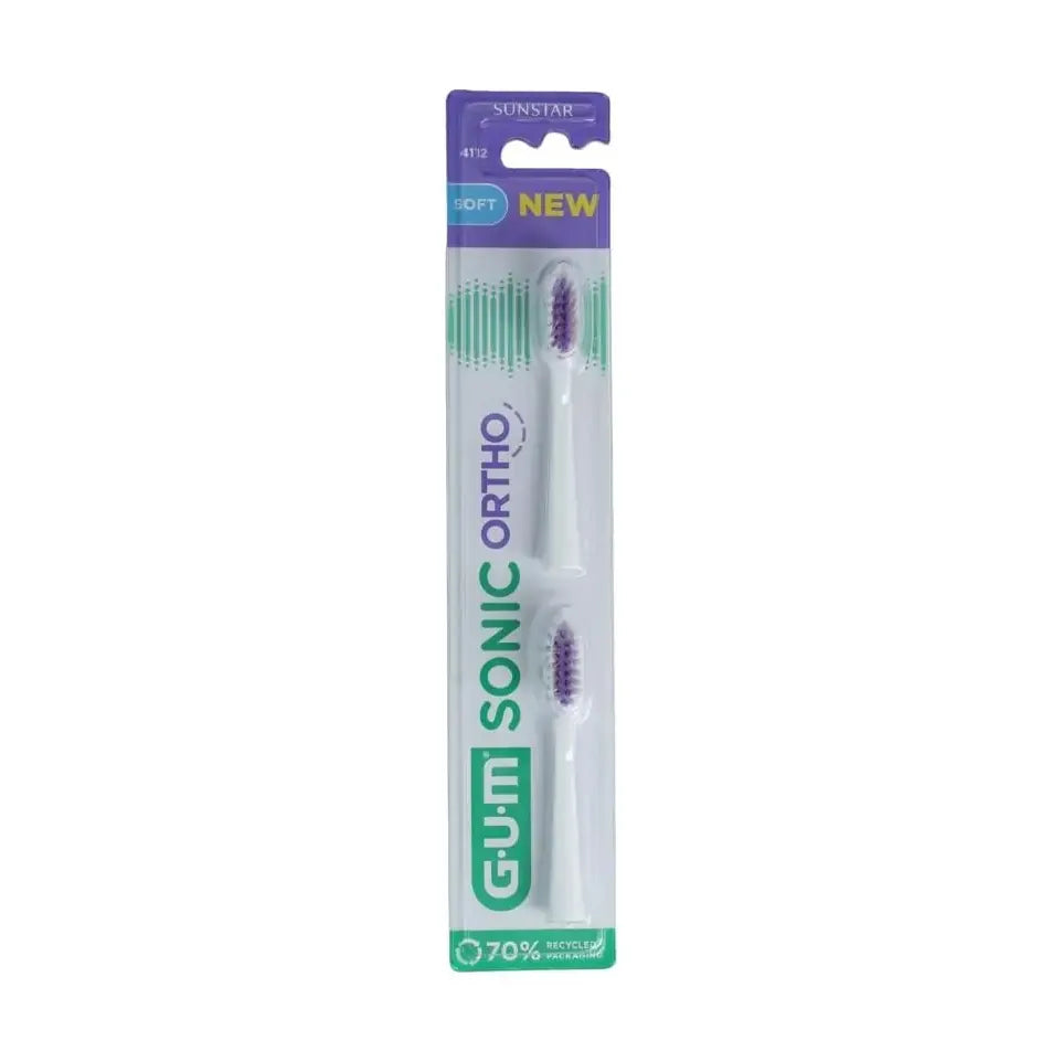 GUM Sonic ortho batterij tandenborstel refill