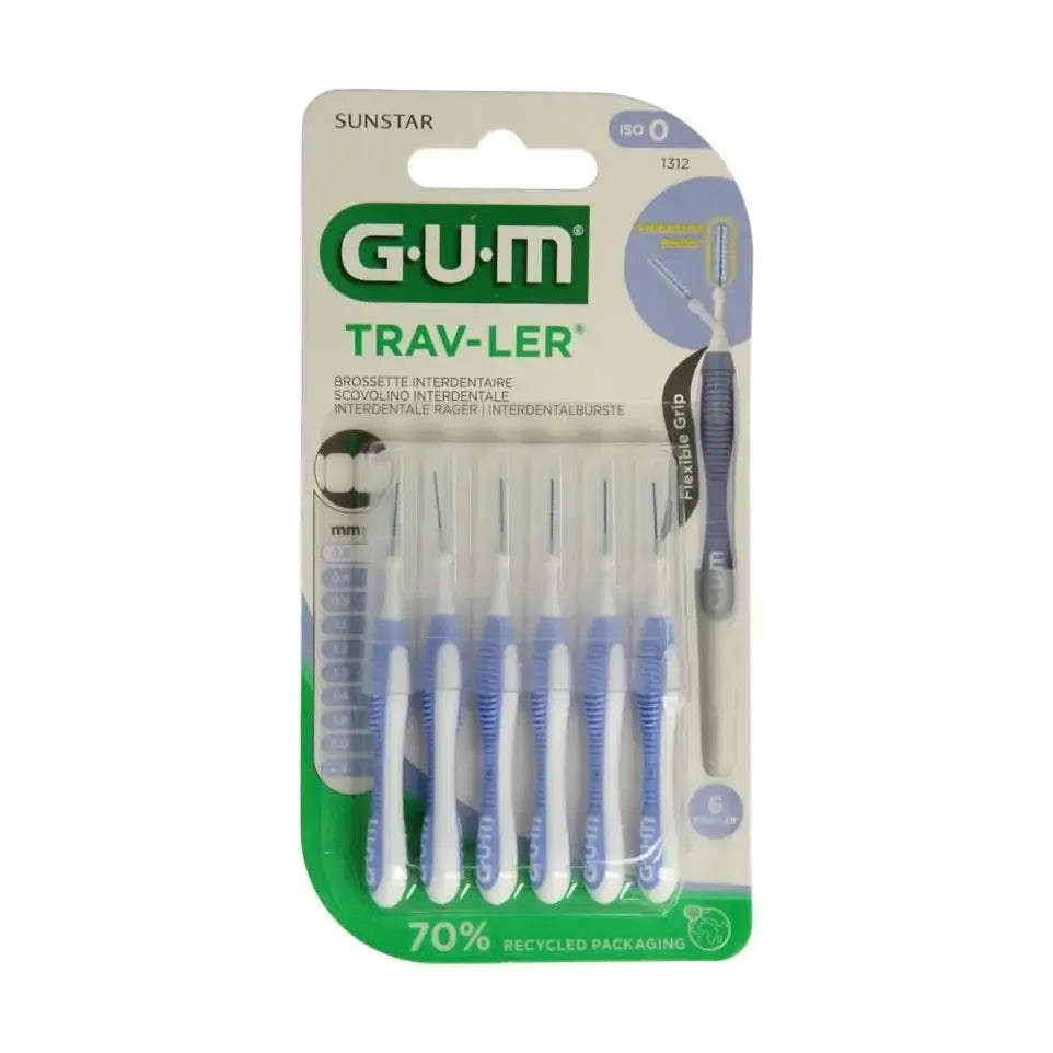 GUM Trav-ler rager 0.6 mm (lavendel) 6 stuks