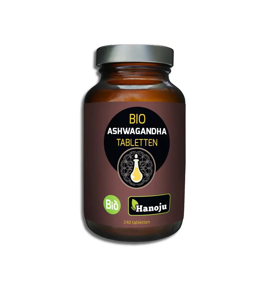 Hanoju Ashwagandha organic 500 mg 240 tabletten