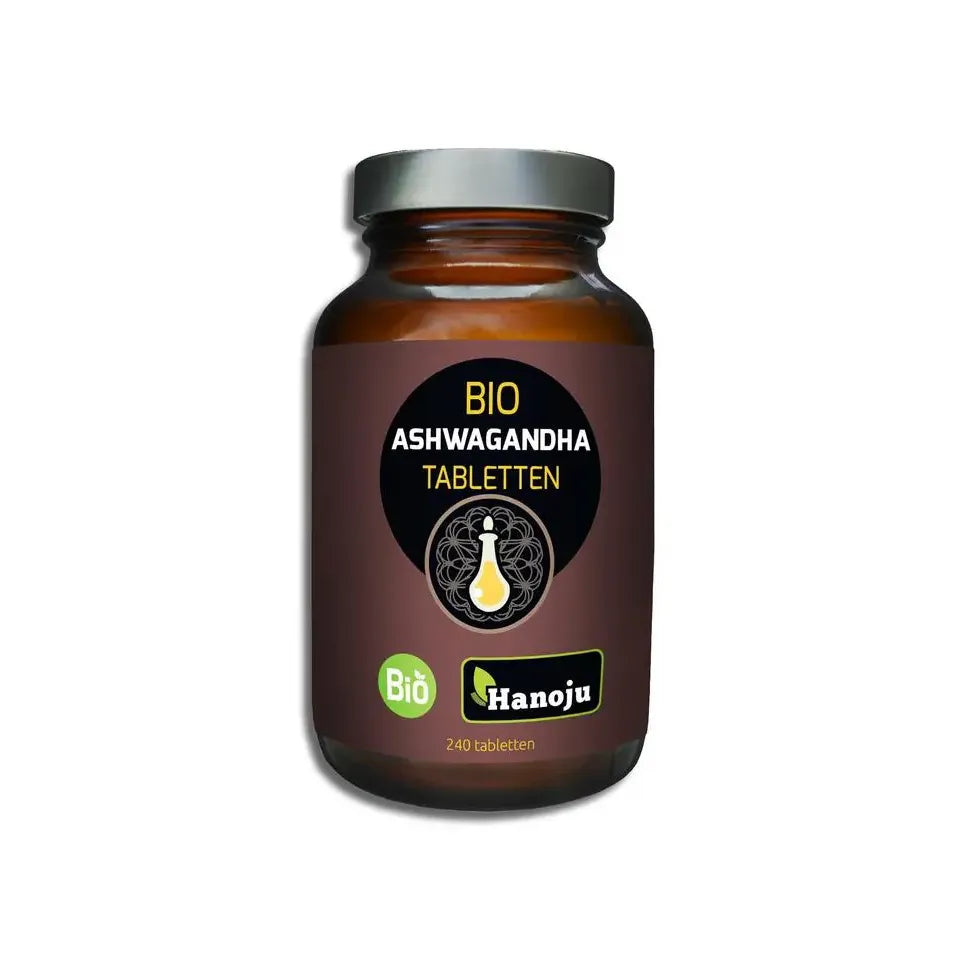 Hanoju Ashwagandha organic 500 mg 240 tabletten