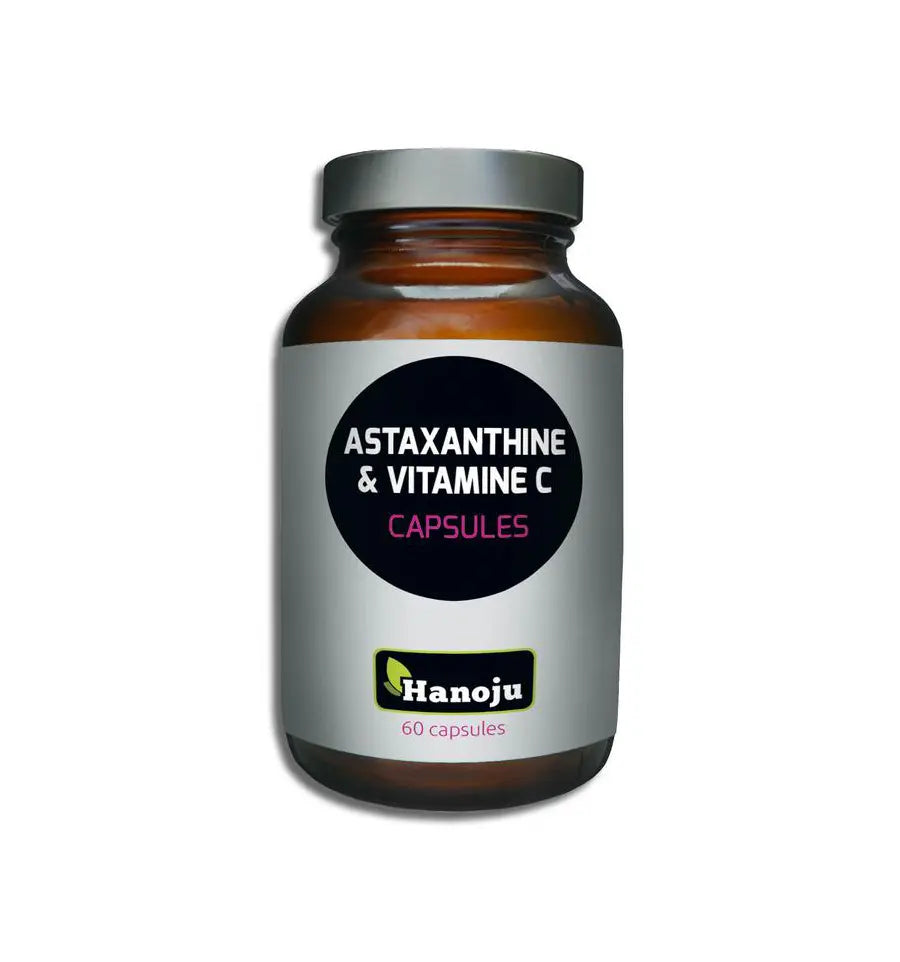 Hanoju Astaxanthine & vitamine C 60 capsules