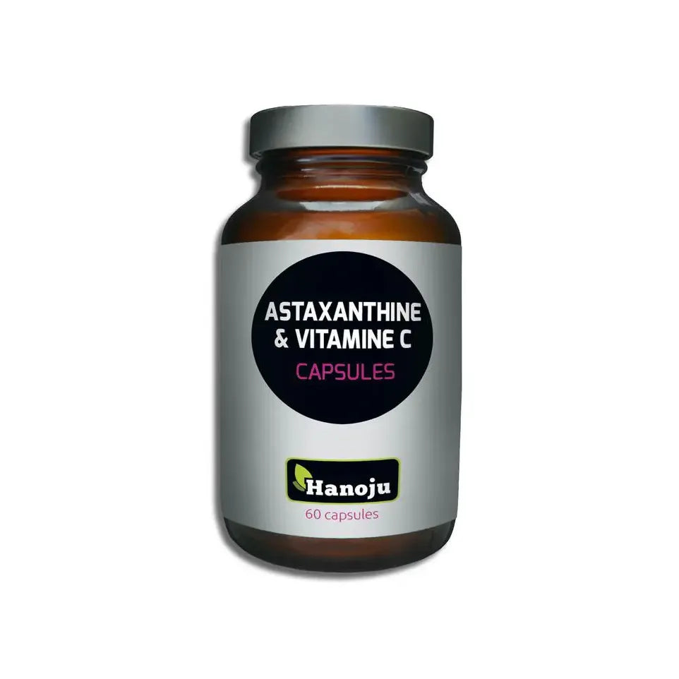 Hanoju Astaxanthine & vitamine C 60 capsules