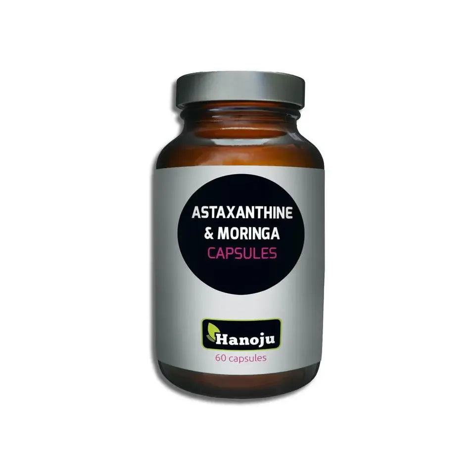 Hanoju Astaxantine & moringa 60 capsules