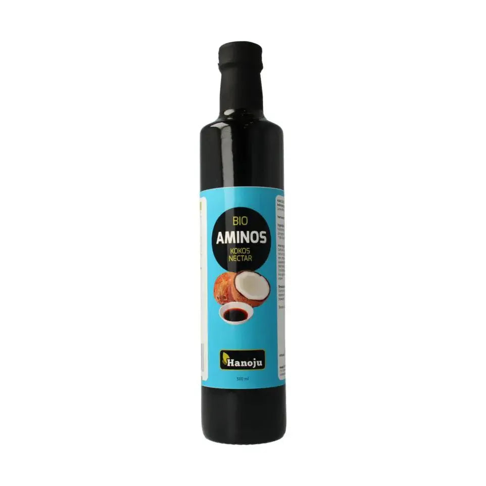 Hanoju Aminos kokosnoot nectar 500 ml