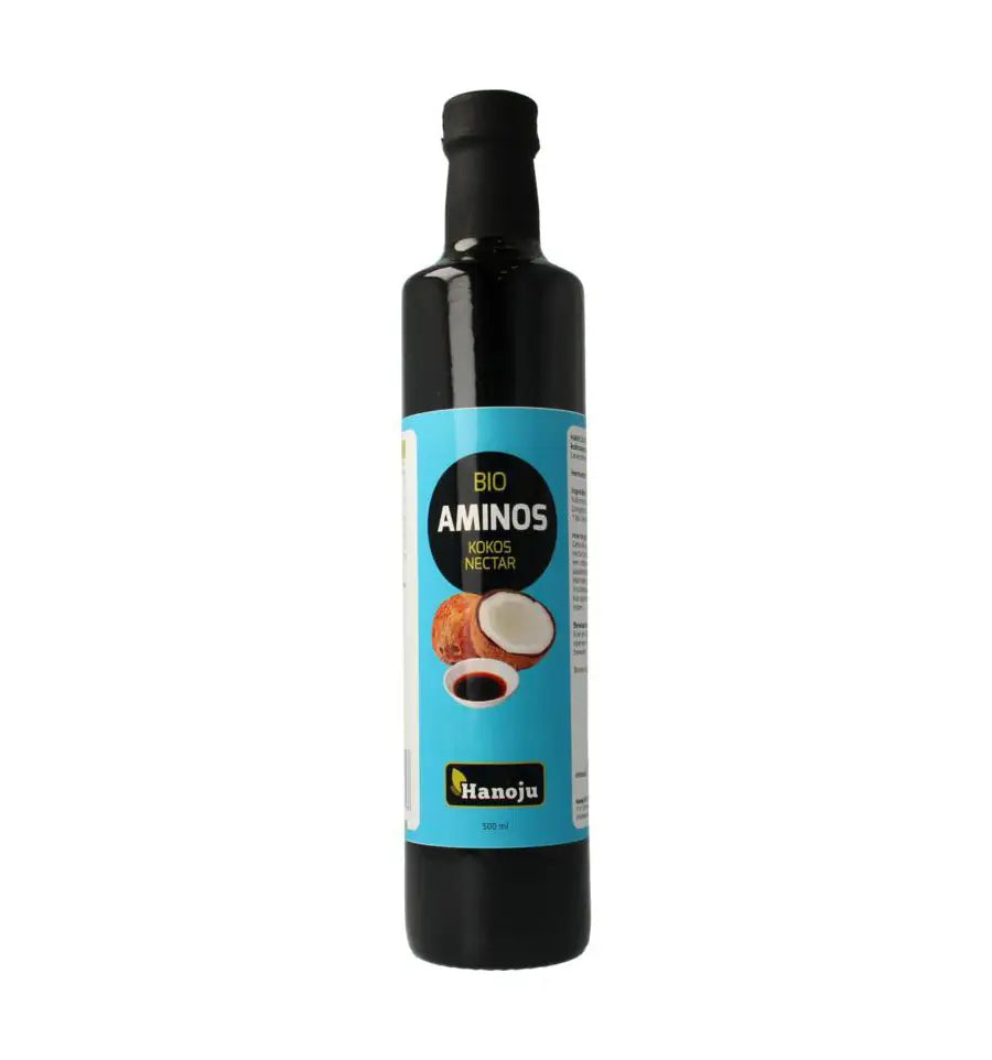 Hanoju Aminos kokosnoot nectar 500 ml