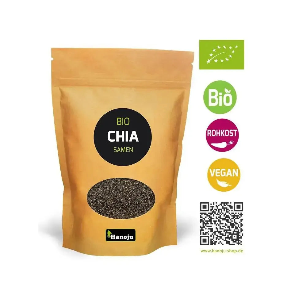 Hanoju Chia zaad paper bag 1 kg