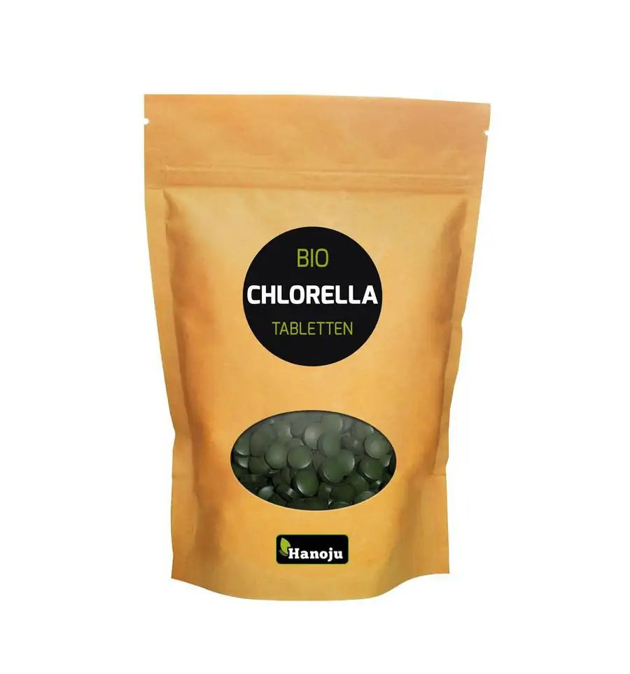 Hanoju Bio chlorella papier zak 1250 tabletten