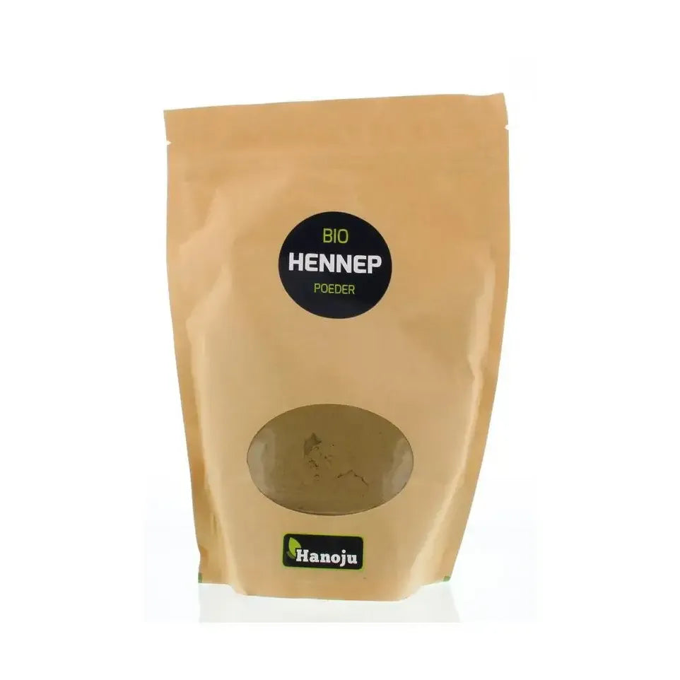 Hanoju Hennep poeder paper bag 500 gram