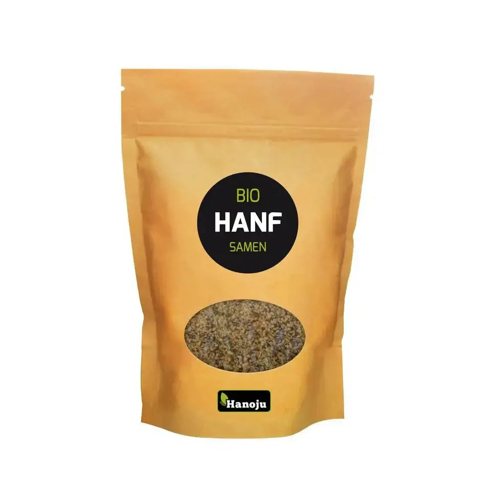 Hanoju Hennep zaden paper bag 500 gram