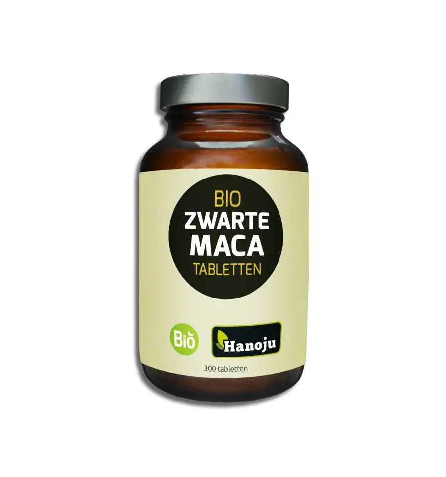 Hanoju Bio zwarte maca 300 tabletten