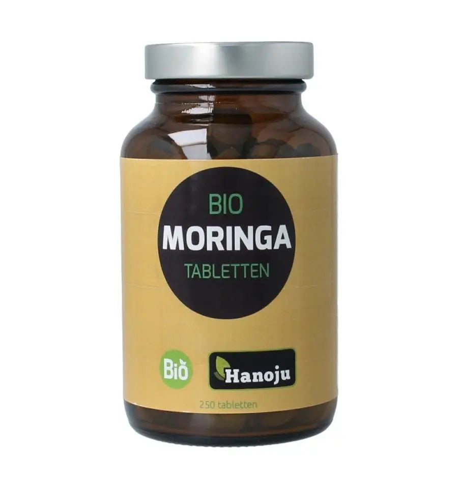 Hanoju Moringa bladpoeder 500 mg 250 tabletten