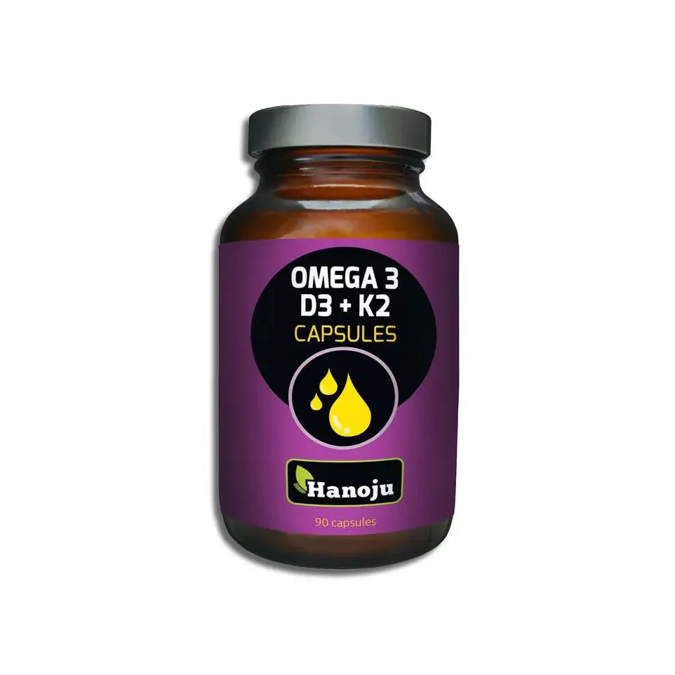 Hanoju Omega 3 & D3 en K2 90 capsules