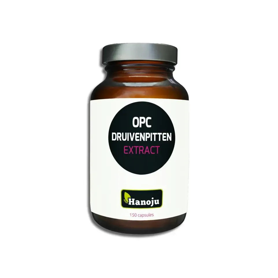 Hanoju OPC druivenpit extract 150 capsules