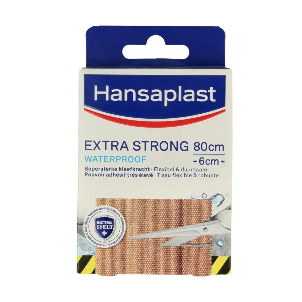 Hansaplast Extra strong waterproof pleisters 8 stuks