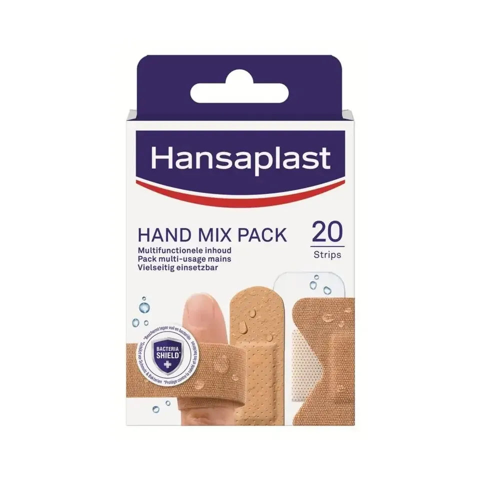Hansaplast Hand mix pack pleisters 20 stuks