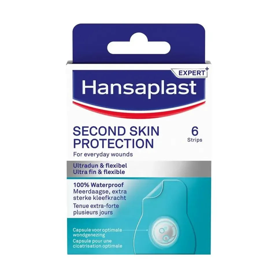 Hansaplast Second skin protection regular pleisters 6 stuks