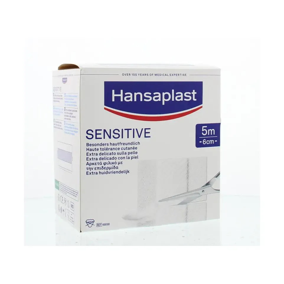 Hansaplast Sensitive 5m x 6cm