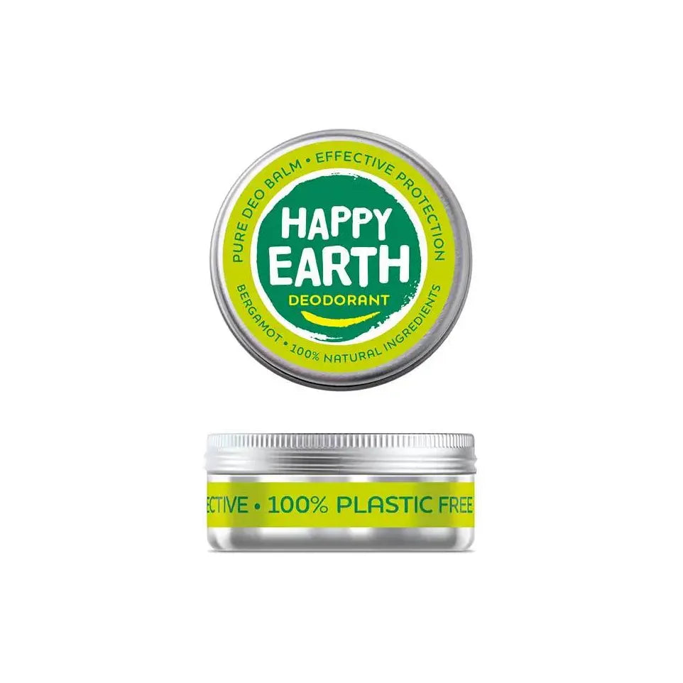Happy Earth Pure deodorant balm bergamot 45 gram