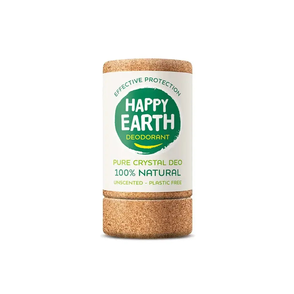 Happy Earth Pure crystal deodorant unscented 90 gram