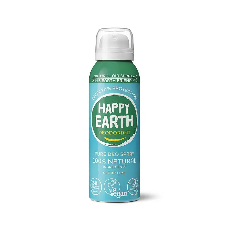 Happy Earth deo nat air spr cedar lime 100 ml