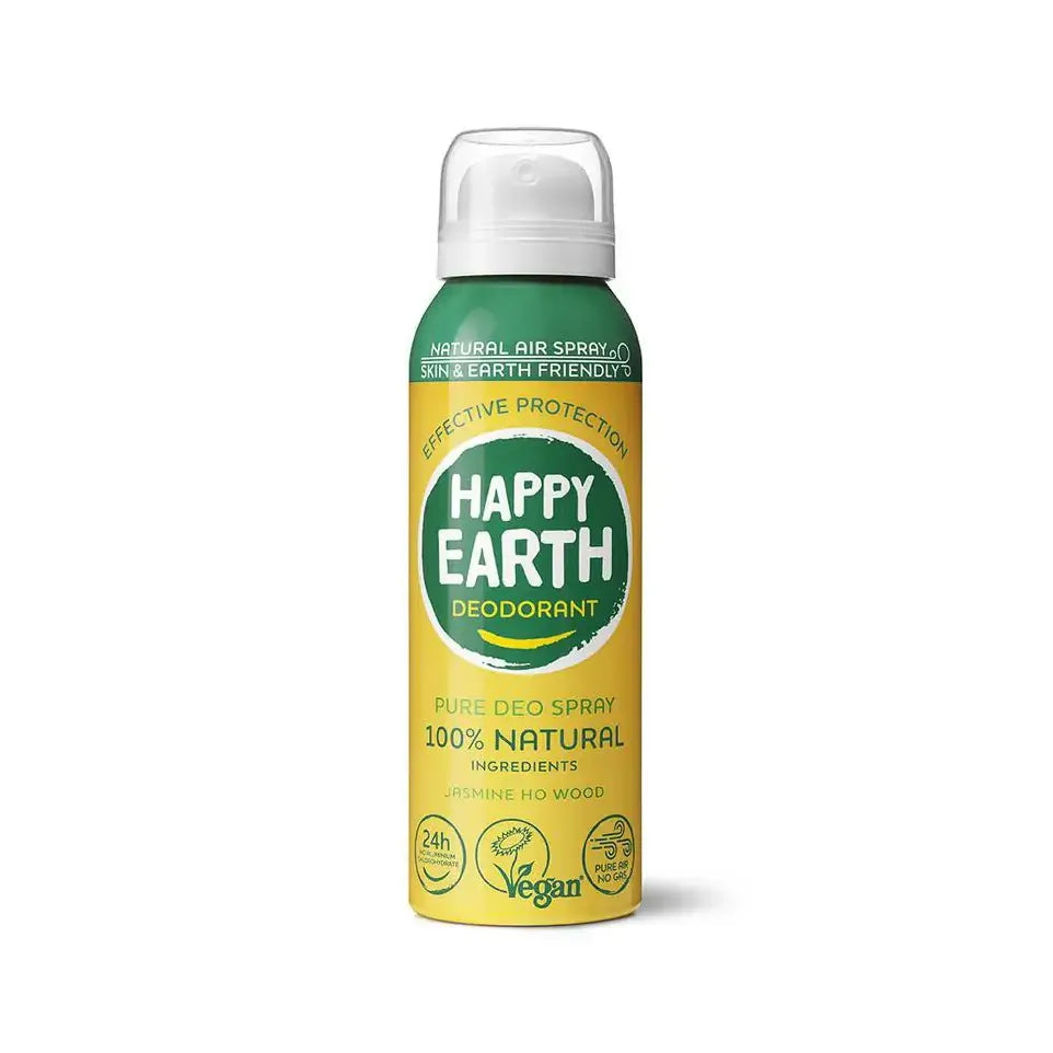 Happy Earth deo nat airspr jasmon hoo wood 100 ml