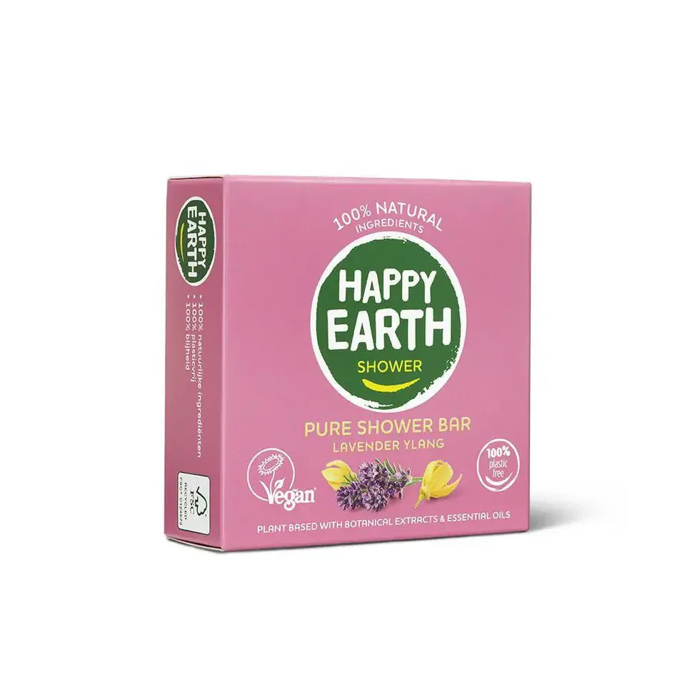 Happy Earth showerbar lavender ylan 90 g