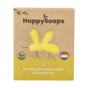 Happysoaps Anti insect bar citroen & krachtige munt 40 gram